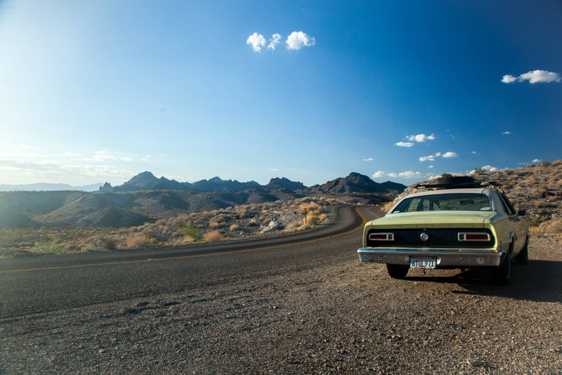 Illustration for article titled A '77 Maverick Does Route 66